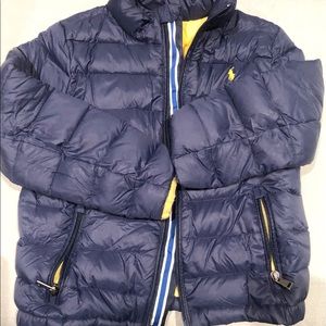 Polo Ralph Lauren packable puffer jacket.